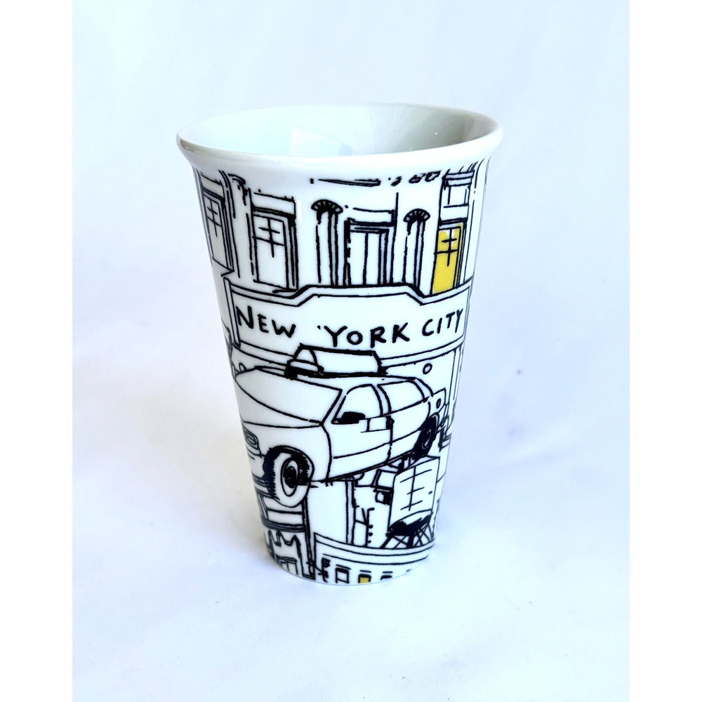 DKNY Lenox Citi Taxi Coffee Tumbler
